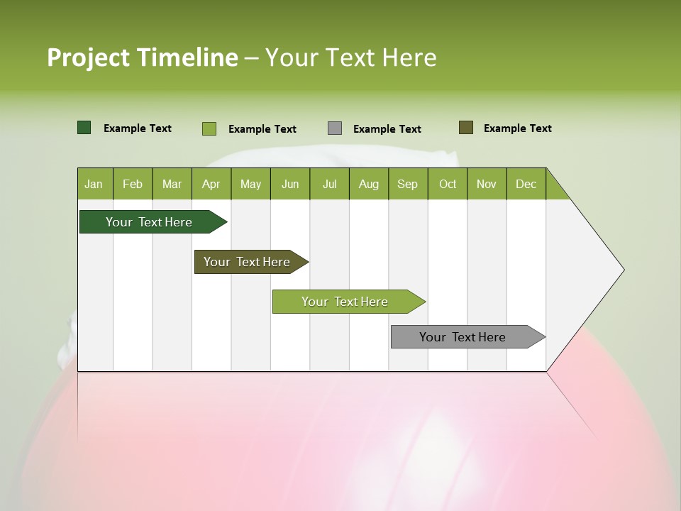 Boy Round Pink PowerPoint Template