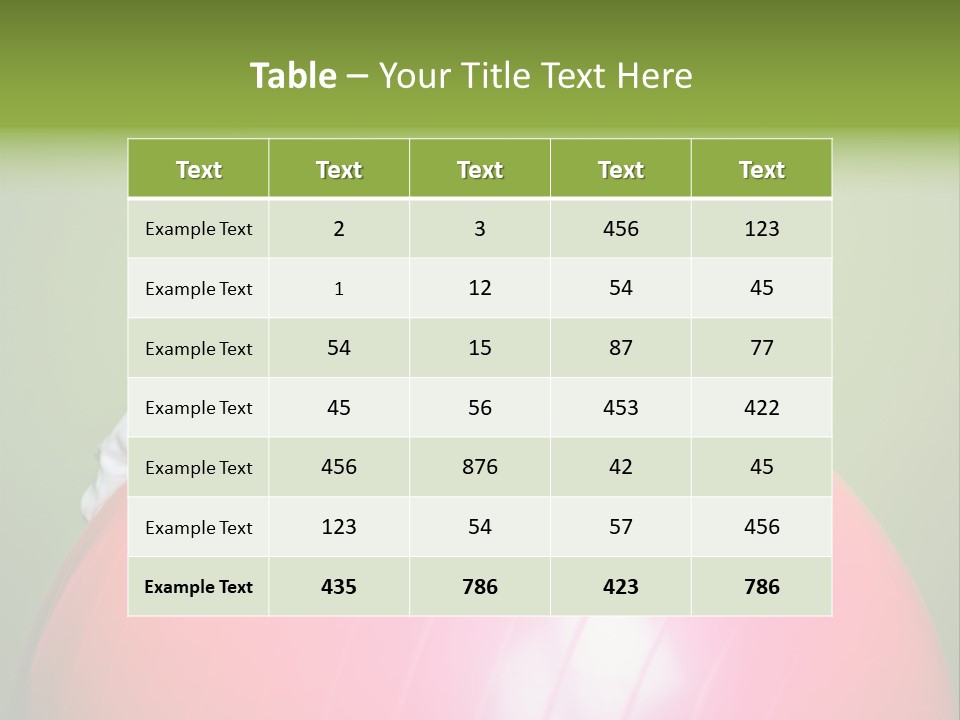 Boy Round Pink PowerPoint Template