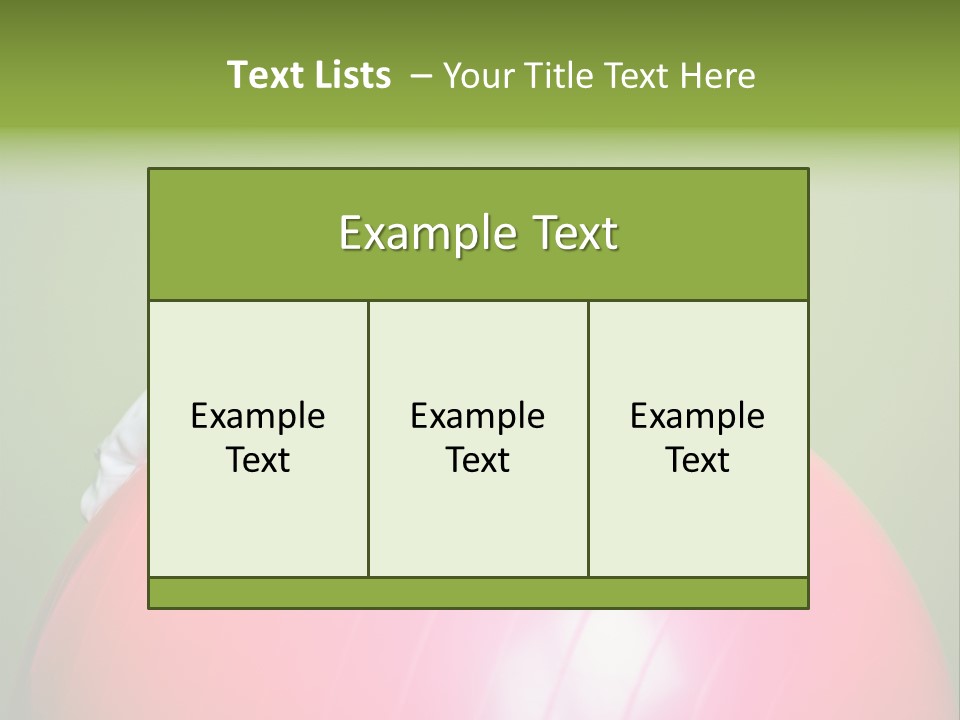 Boy Round Pink PowerPoint Template