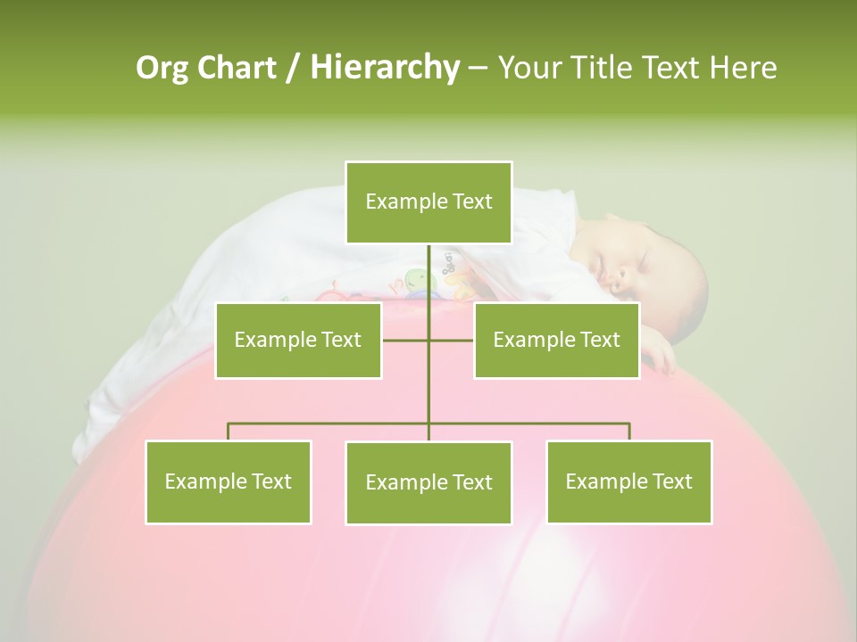 Boy Round Pink PowerPoint Template