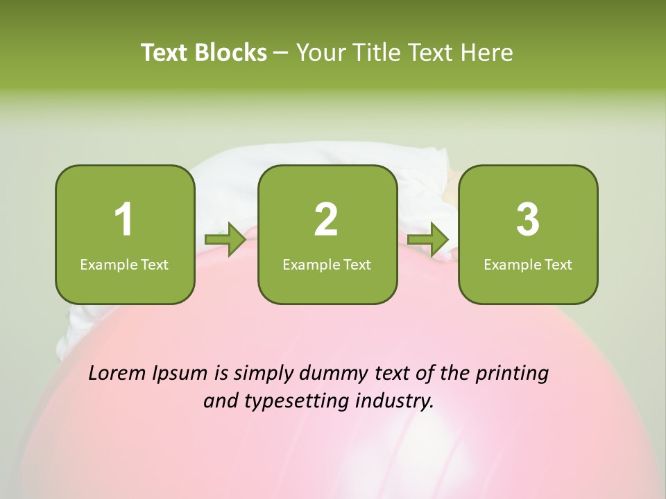 Boy Round Pink PowerPoint Template