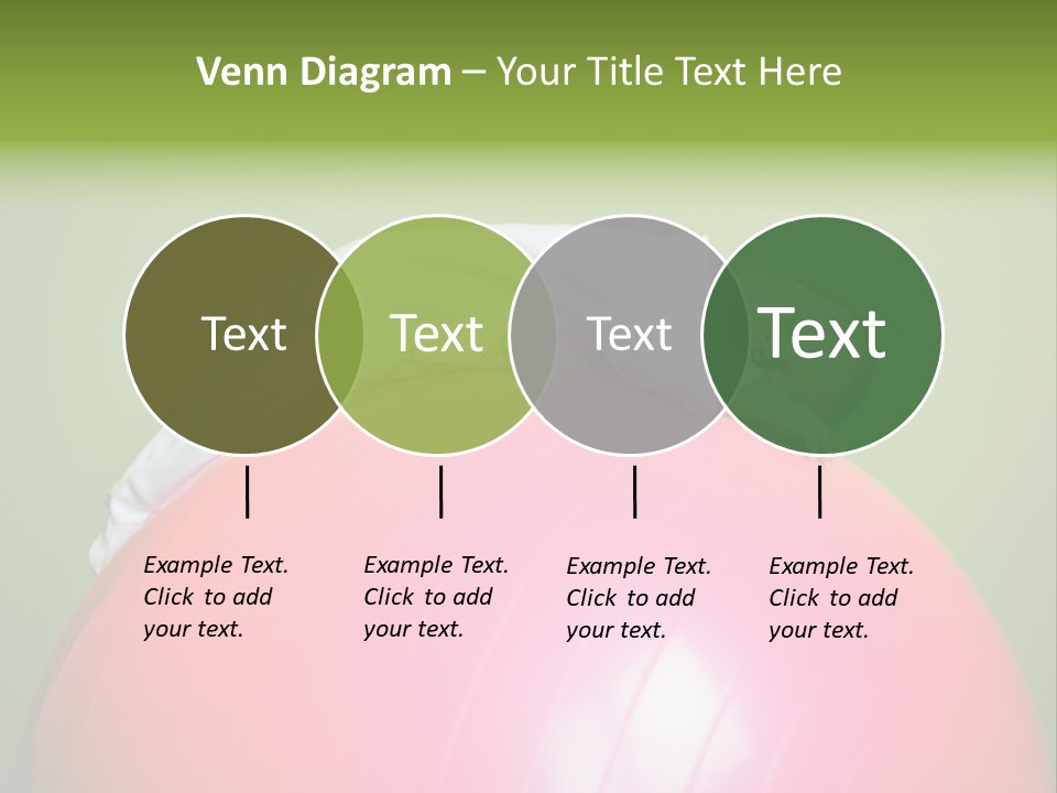 Boy Round Pink PowerPoint Template