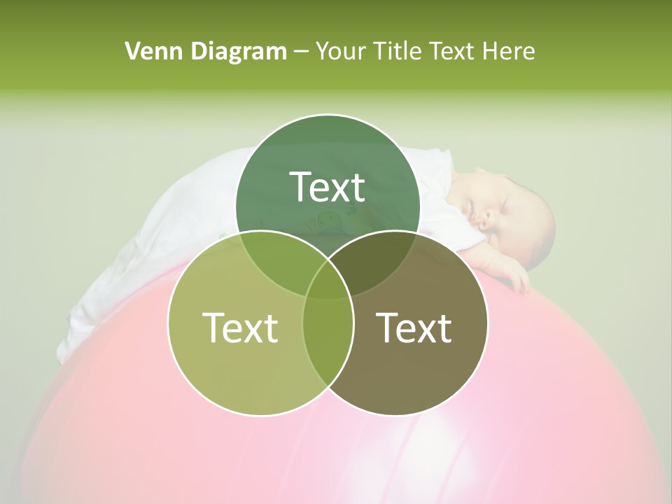 Boy Round Pink PowerPoint Template