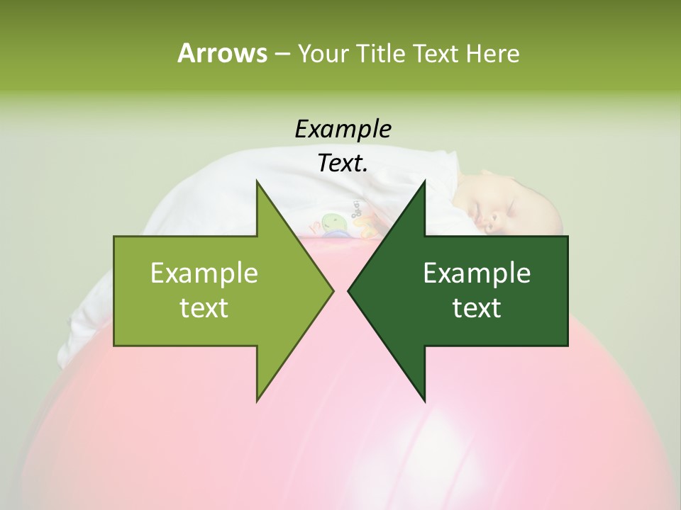 Boy Round Pink PowerPoint Template