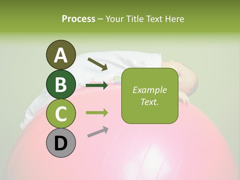 Boy Round Pink PowerPoint Template