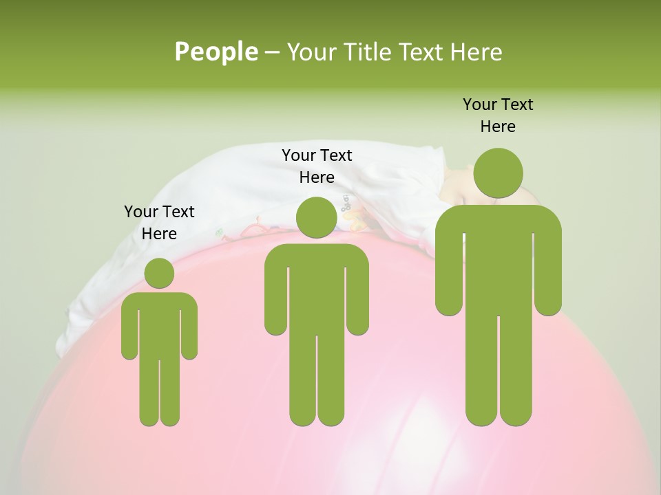 Boy Round Pink PowerPoint Template