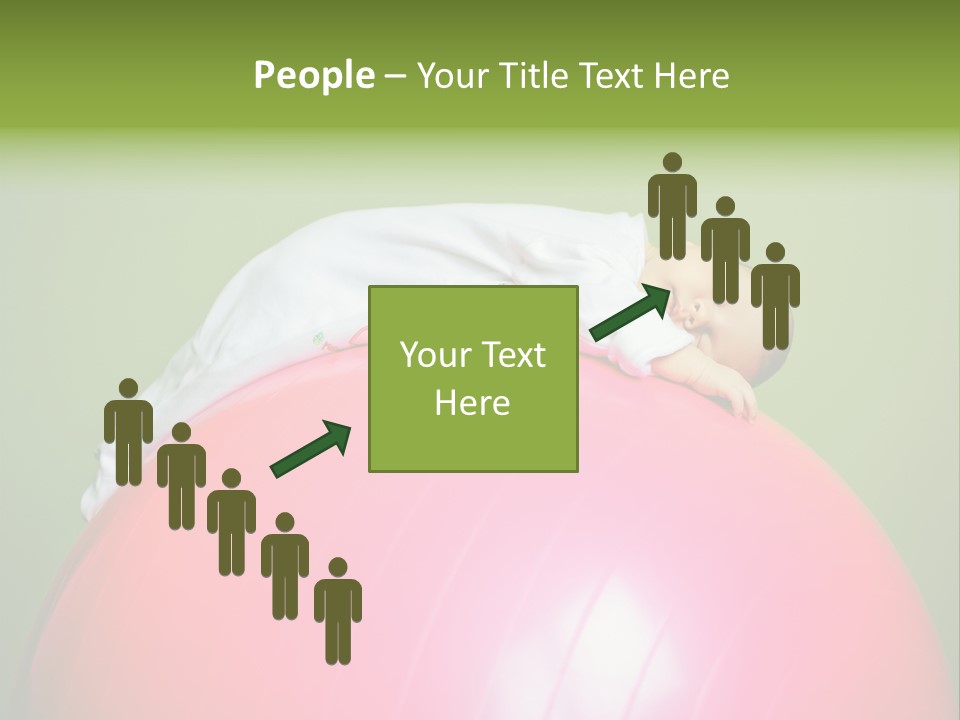 Boy Round Pink PowerPoint Template