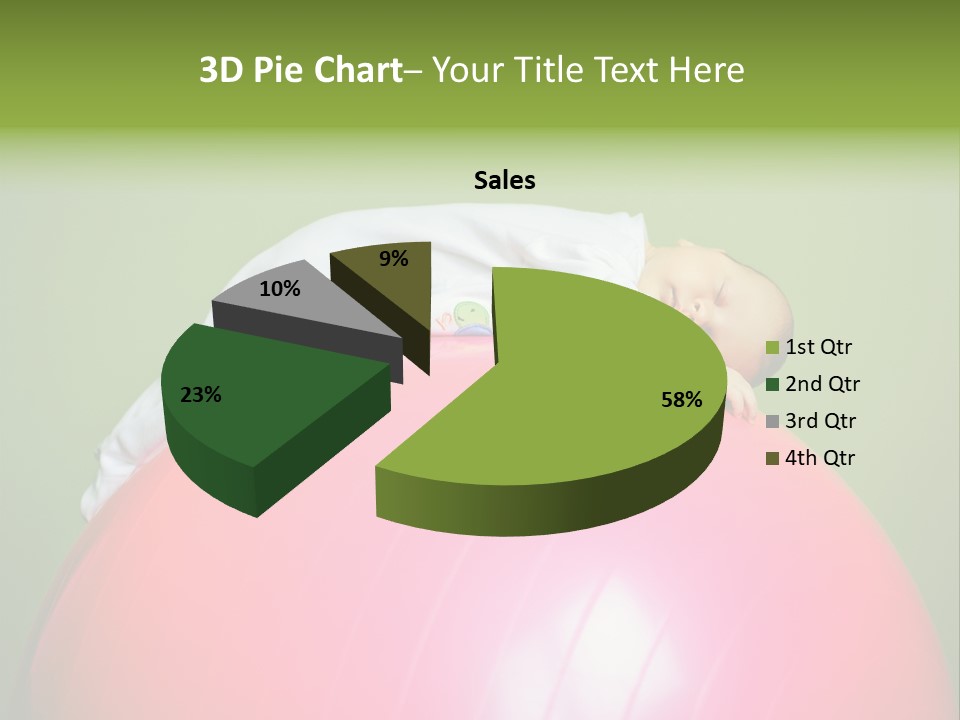 Boy Round Pink PowerPoint Template