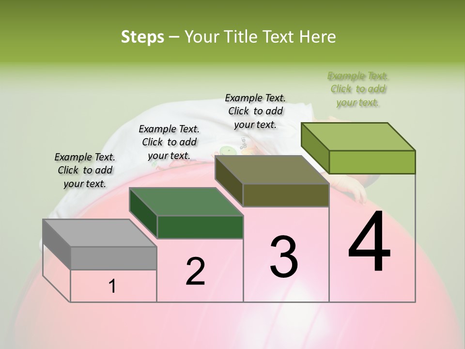 Boy Round Pink PowerPoint Template