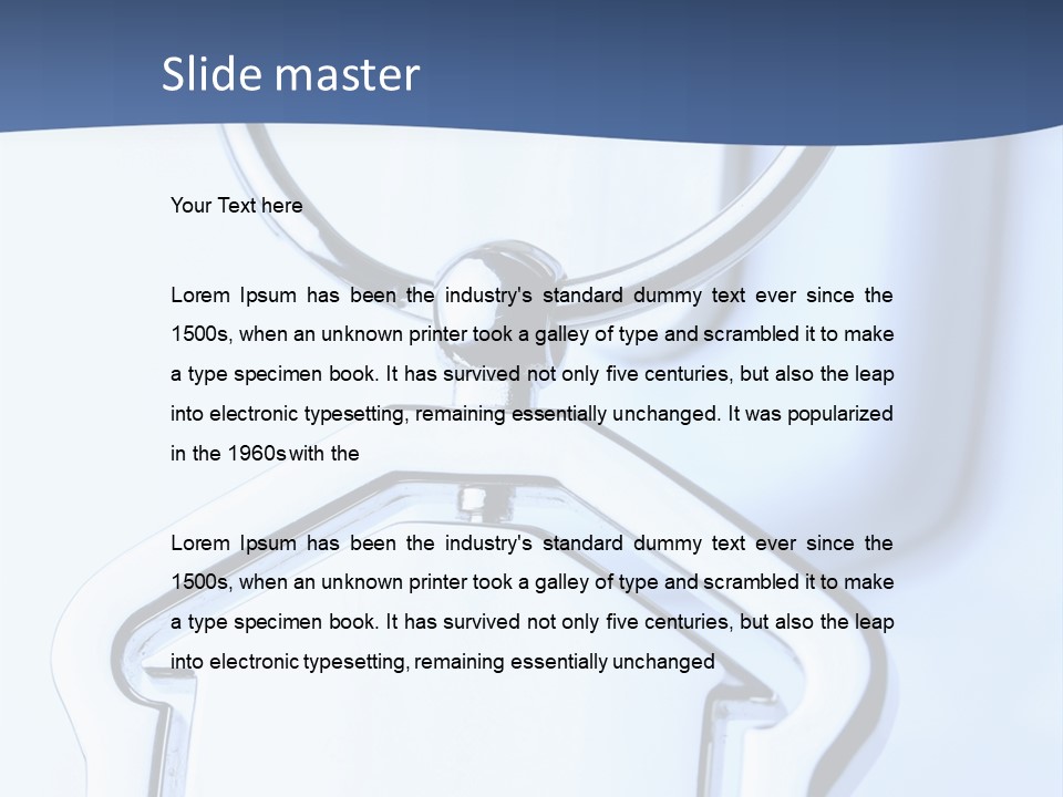 Macro Accessibility Shot PowerPoint Template