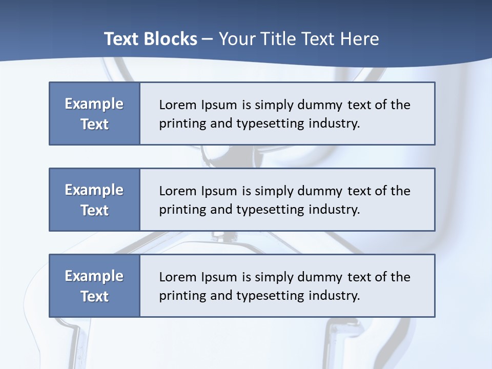 Macro Accessibility Shot PowerPoint Template