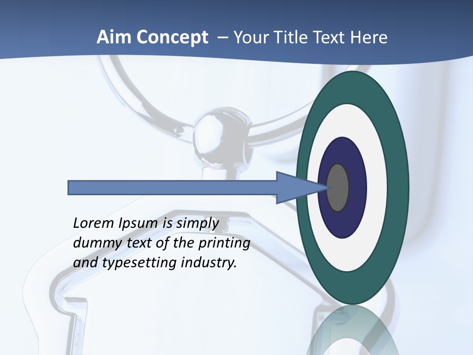 Macro Accessibility Shot PowerPoint Template