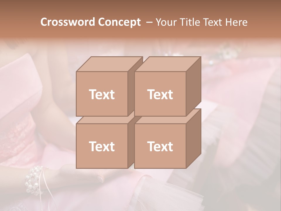 Bridesmaid Red Three PowerPoint Template