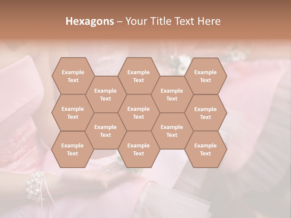 Bridesmaid Red Three PowerPoint Template