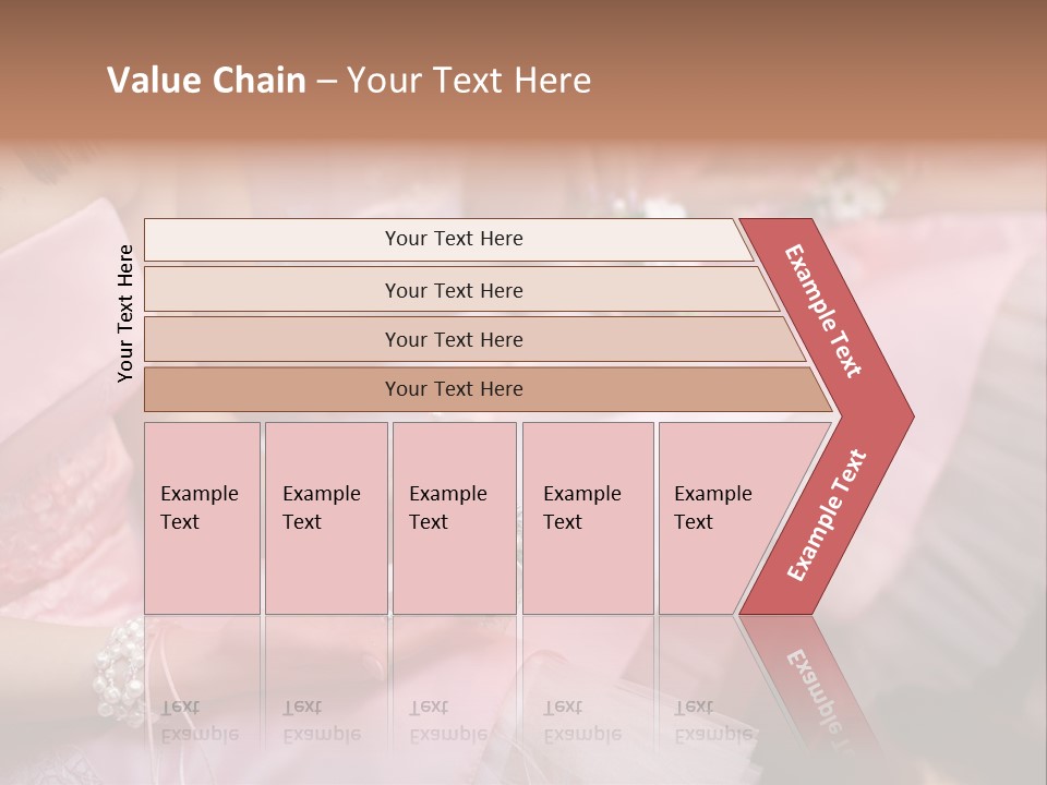 Bridesmaid Red Three PowerPoint Template