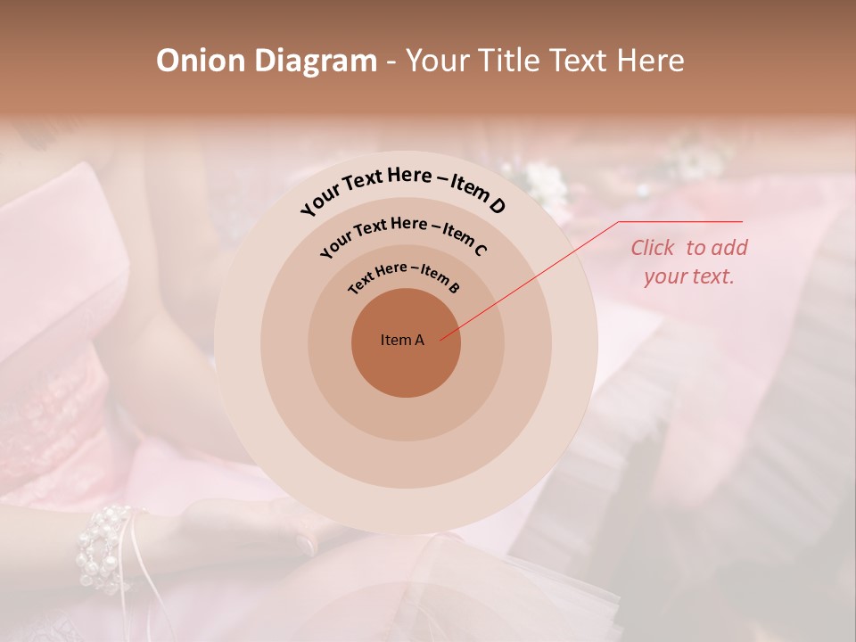 Bridesmaid Red Three PowerPoint Template