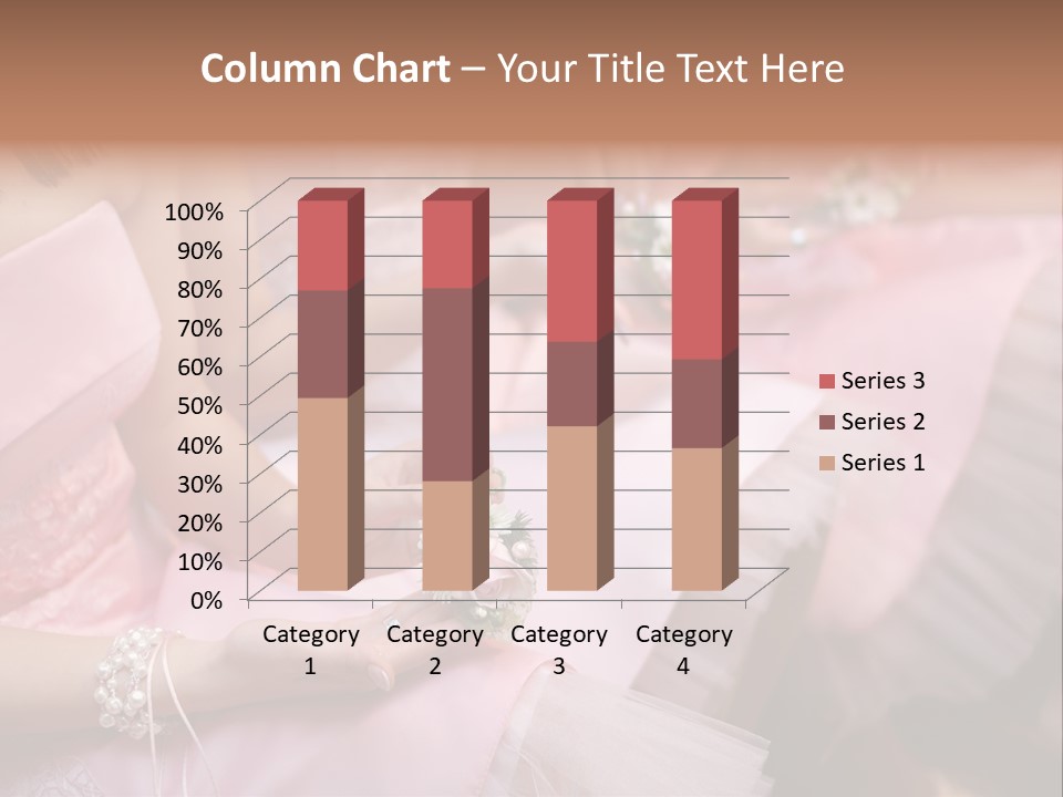 Bridesmaid Red Three PowerPoint Template