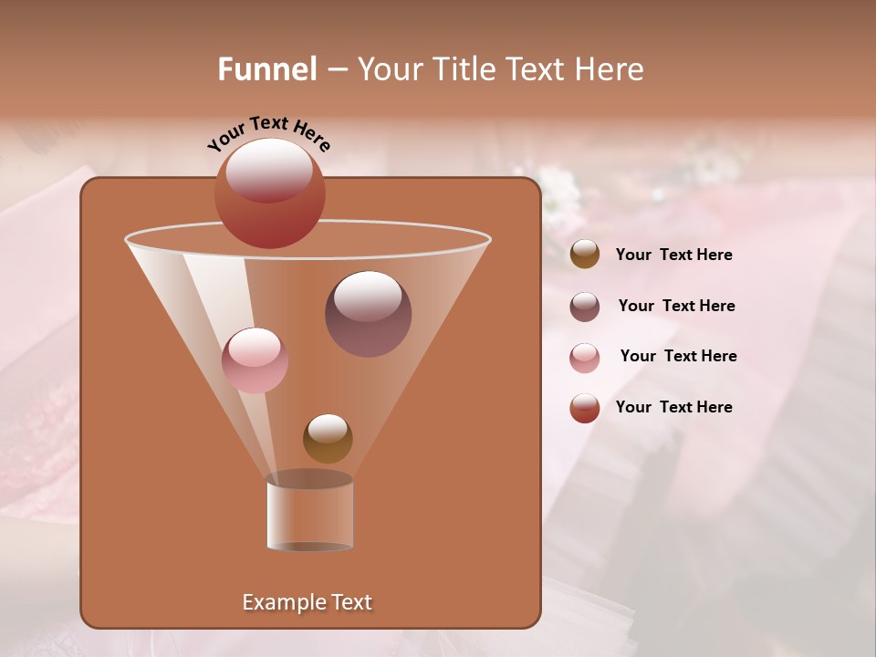 Bridesmaid Red Three PowerPoint Template