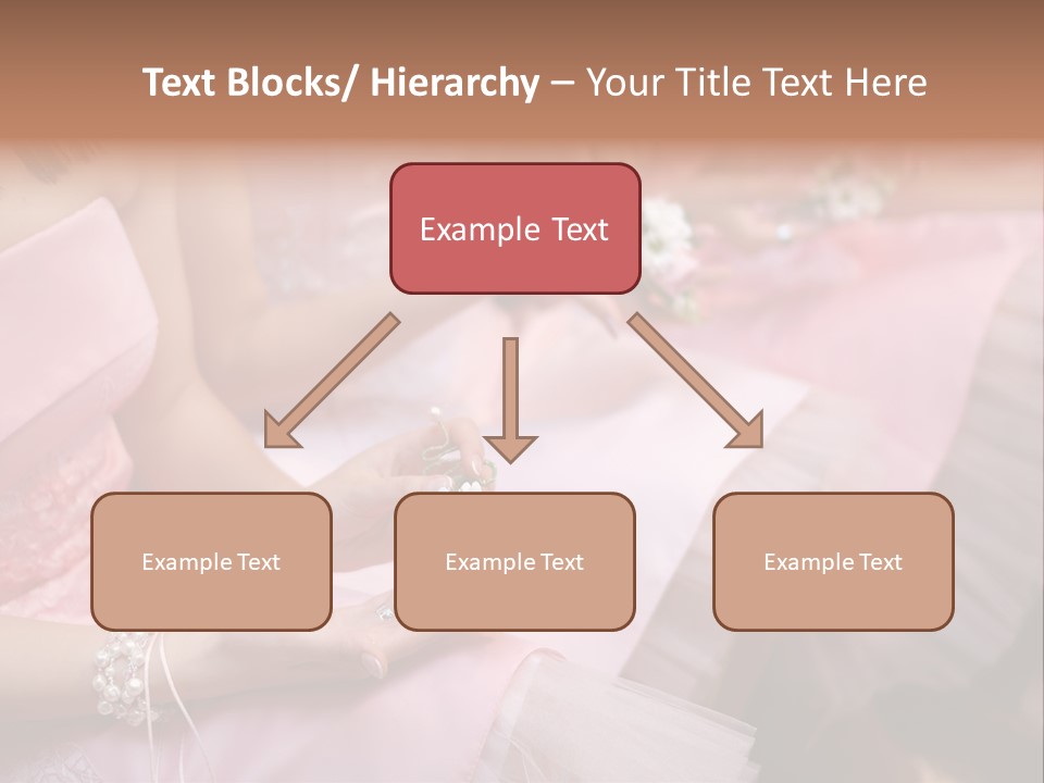 Bridesmaid Red Three PowerPoint Template