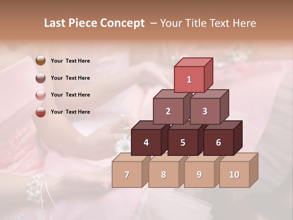 Bridesmaid Red Three PowerPoint Template