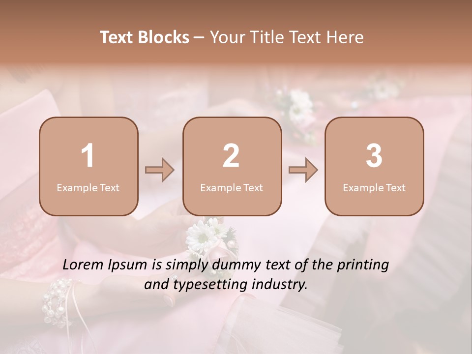 Bridesmaid Red Three PowerPoint Template