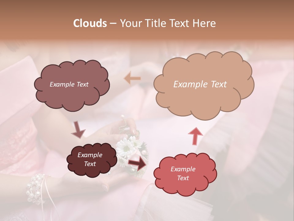 Bridesmaid Red Three PowerPoint Template