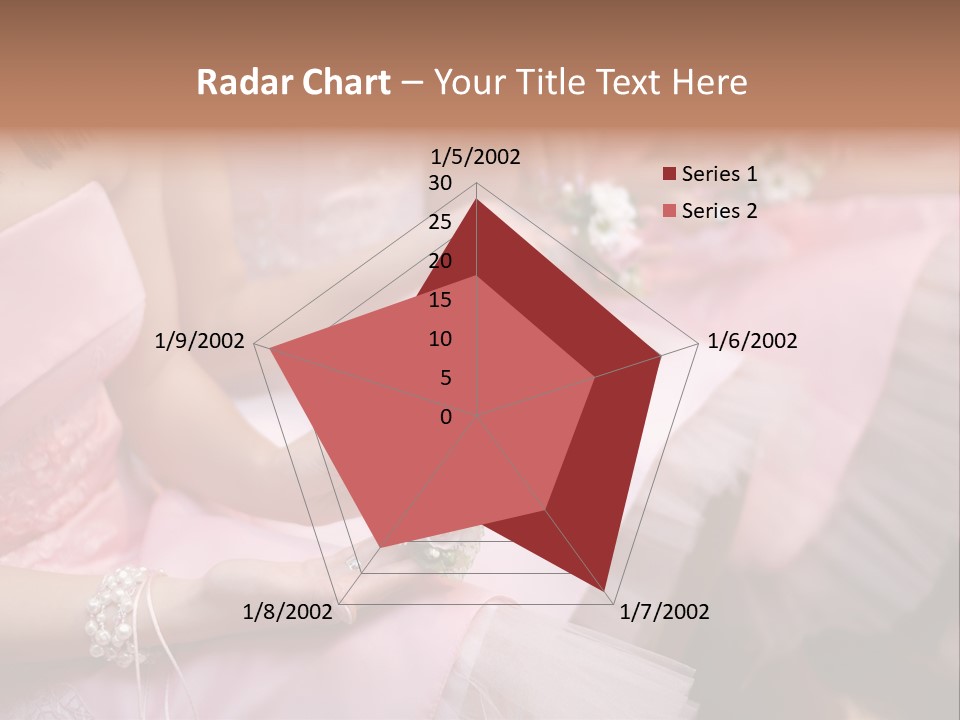 Bridesmaid Red Three PowerPoint Template