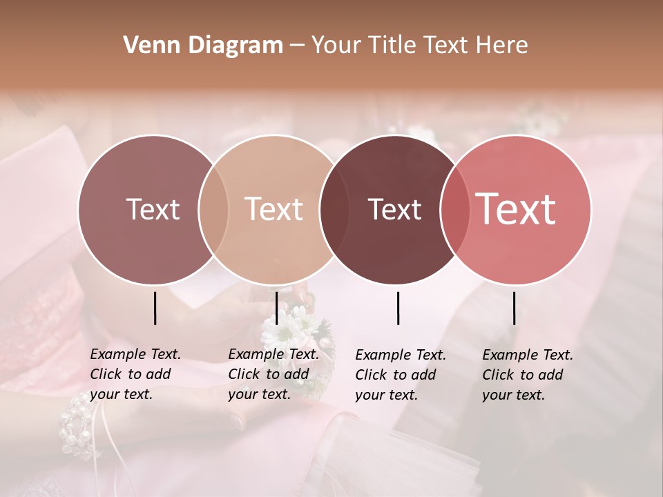 Bridesmaid Red Three PowerPoint Template