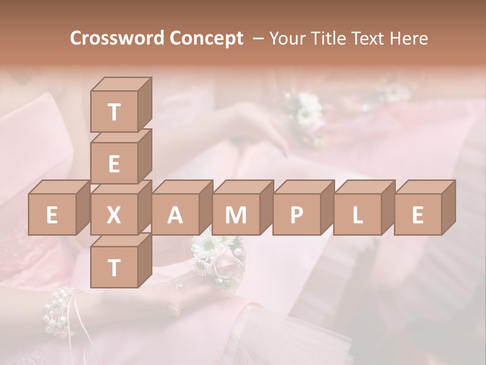 Bridesmaid Red Three PowerPoint Template