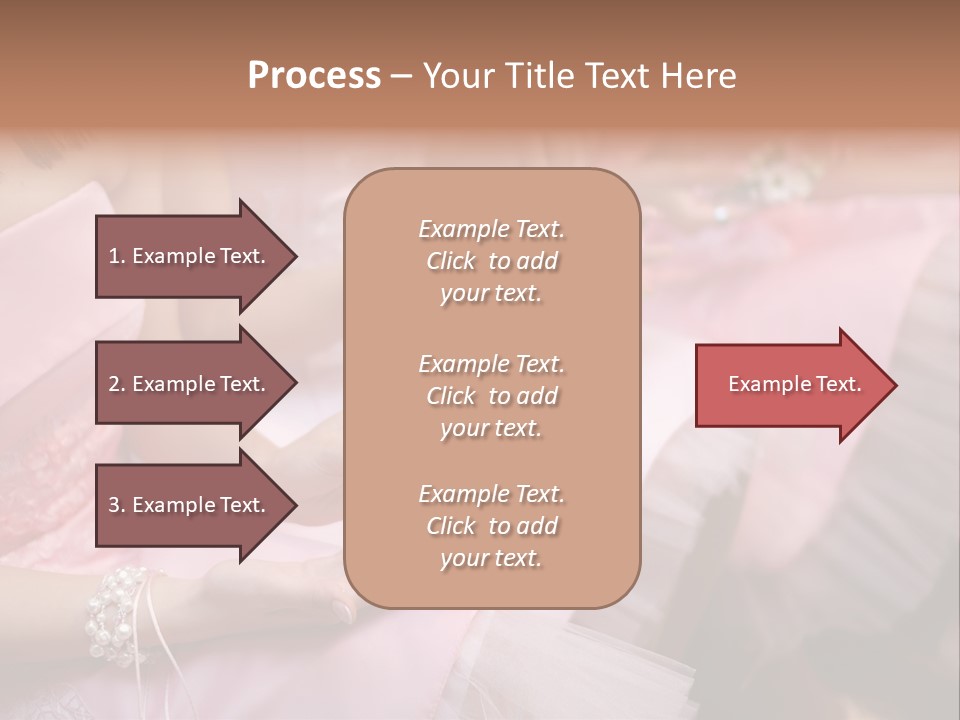 Bridesmaid Red Three PowerPoint Template