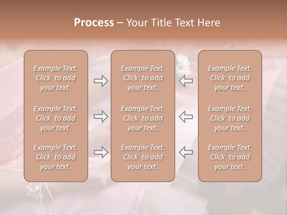 Bridesmaid Red Three PowerPoint Template
