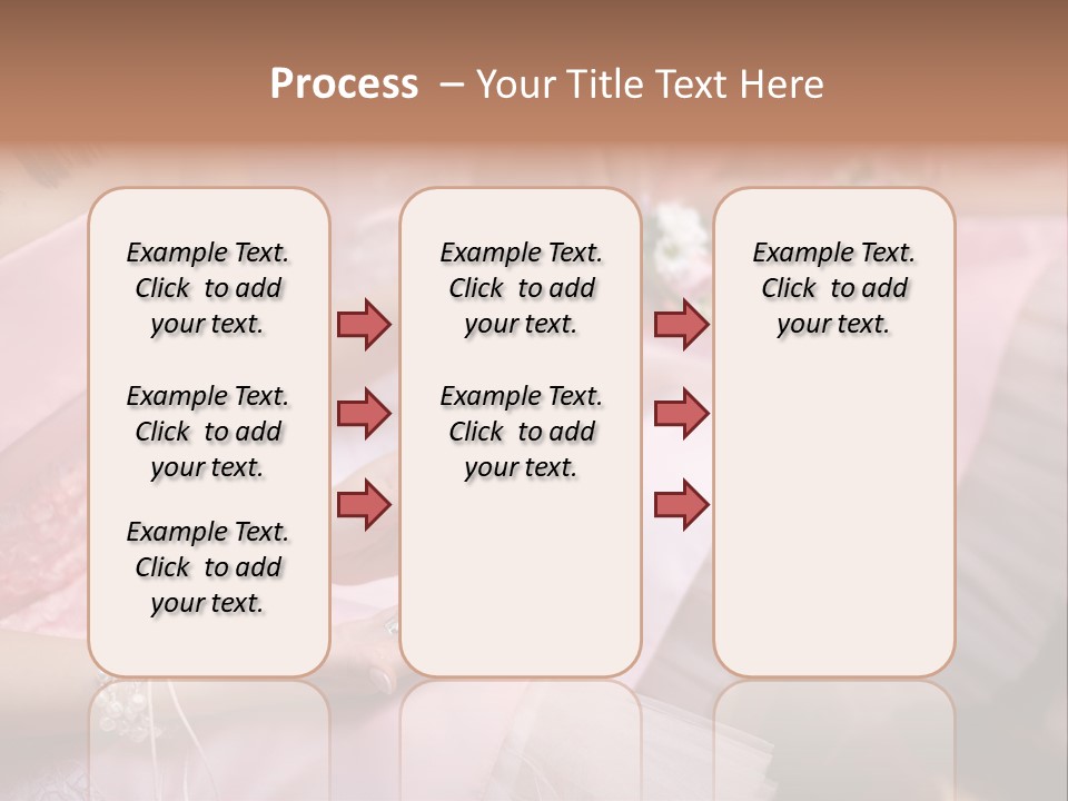 Bridesmaid Red Three PowerPoint Template