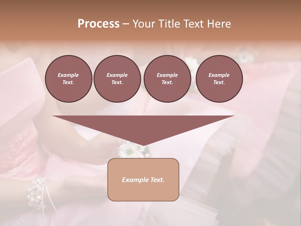 Bridesmaid Red Three PowerPoint Template