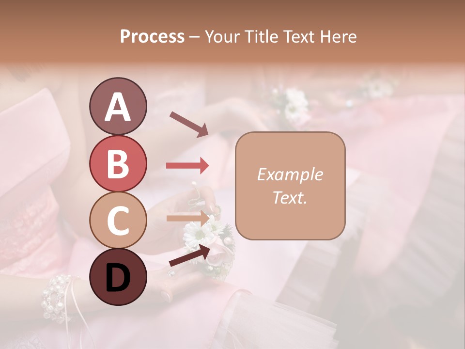 Bridesmaid Red Three PowerPoint Template