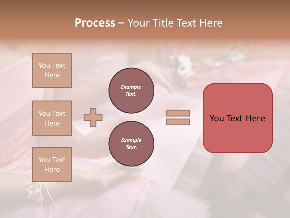 Bridesmaid Red Three PowerPoint Template