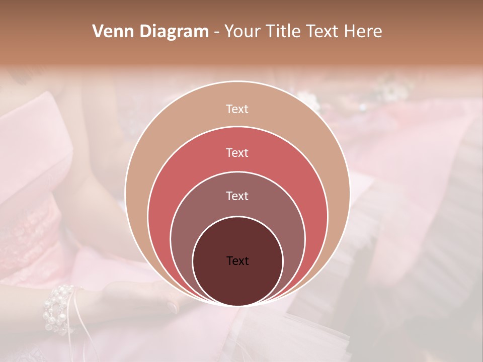 Bridesmaid Red Three PowerPoint Template