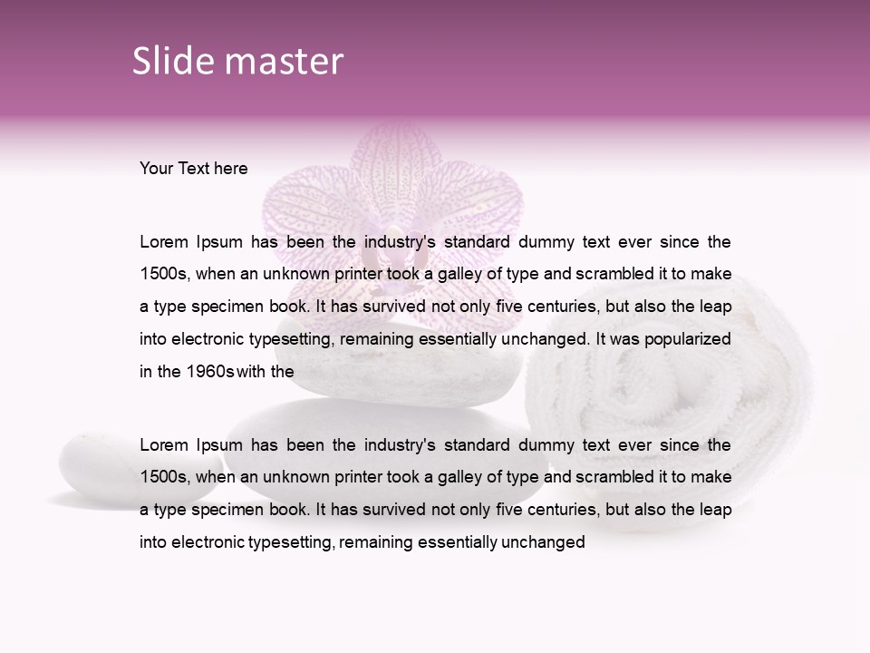 Decorate Sensual Decoration PowerPoint Template