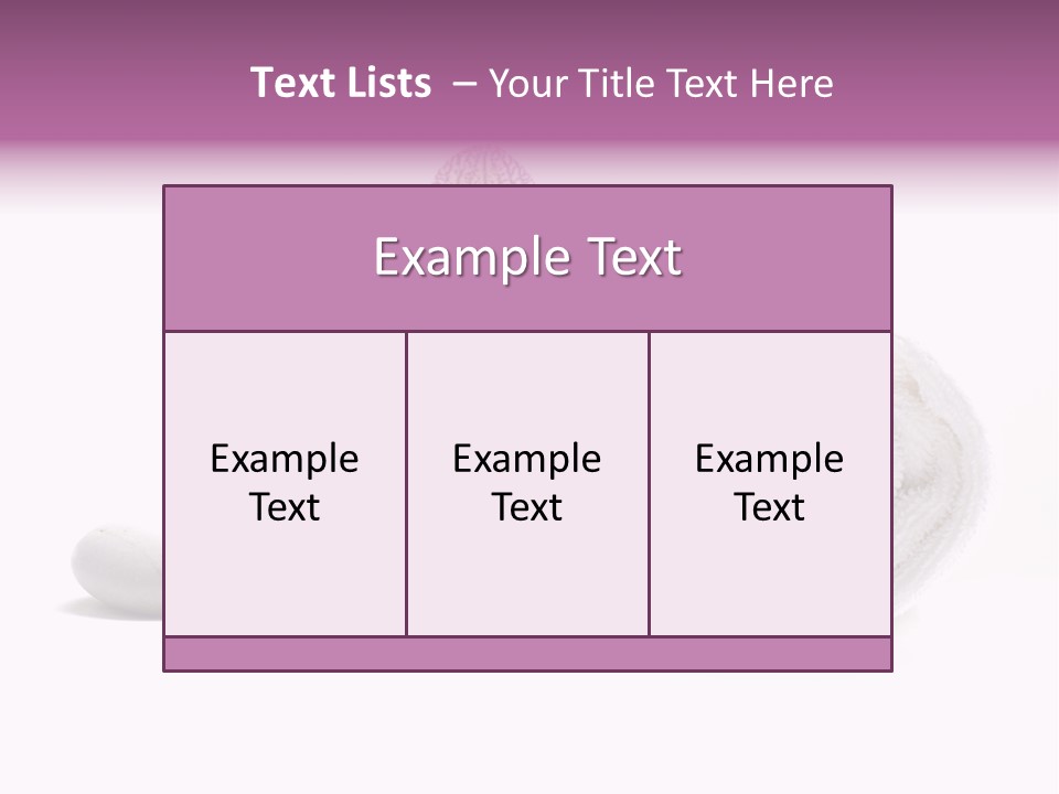 Decorate Sensual Decoration PowerPoint Template