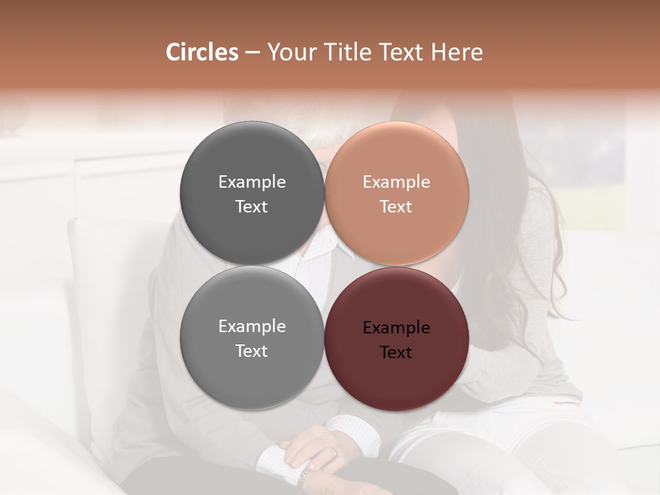 Woman Caucasian Grandma PowerPoint Template