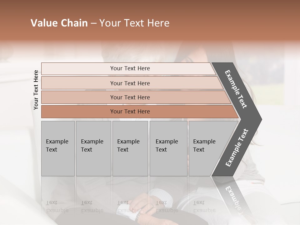Woman Caucasian Grandma PowerPoint Template