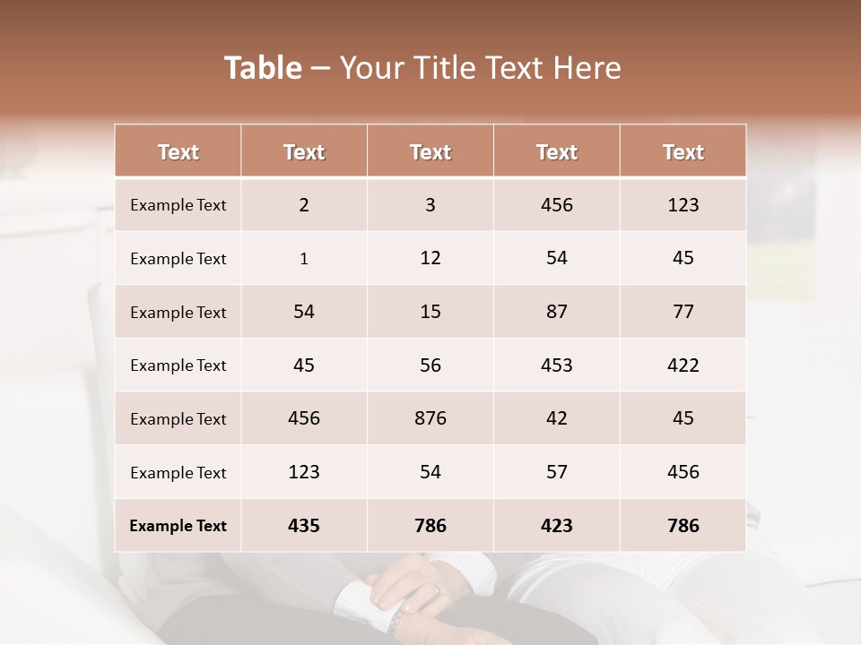 Woman Caucasian Grandma PowerPoint Template