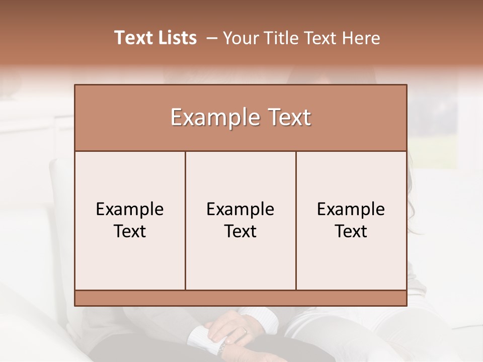 Woman Caucasian Grandma PowerPoint Template