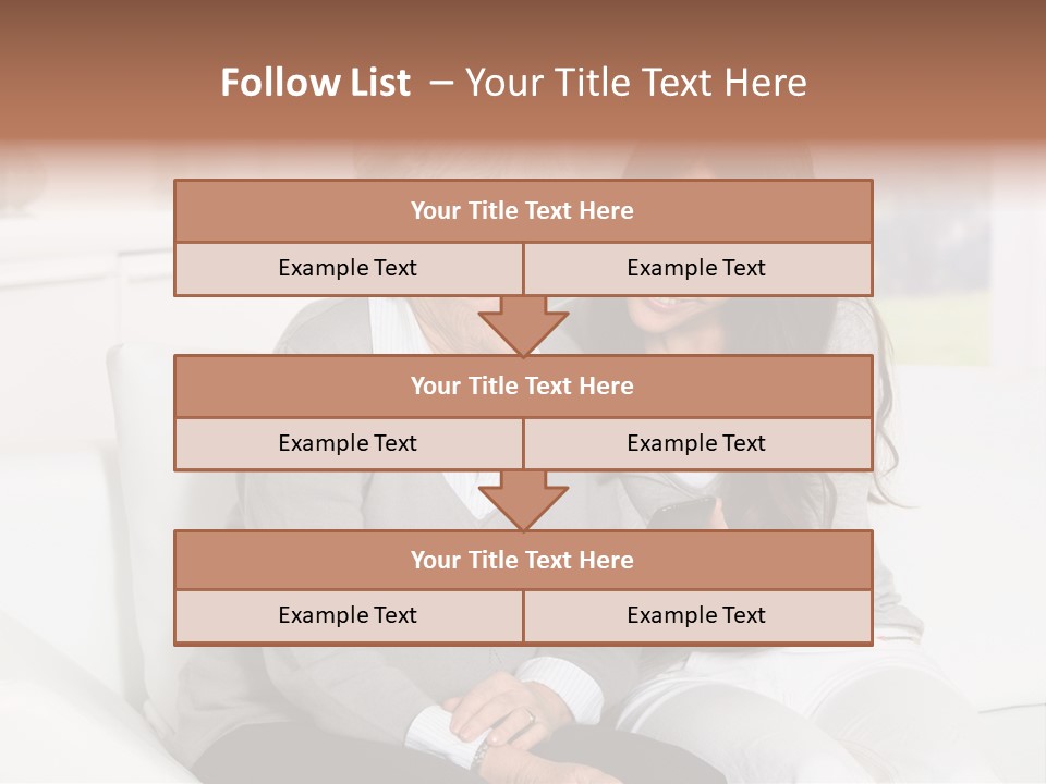 Woman Caucasian Grandma PowerPoint Template