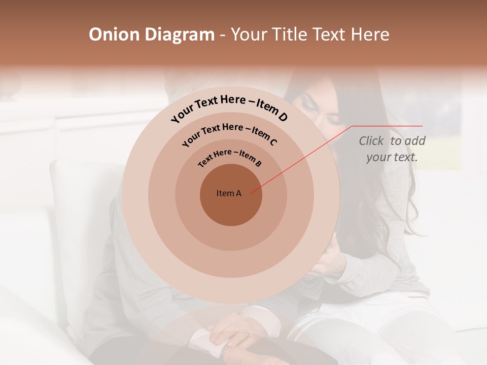 Woman Caucasian Grandma PowerPoint Template