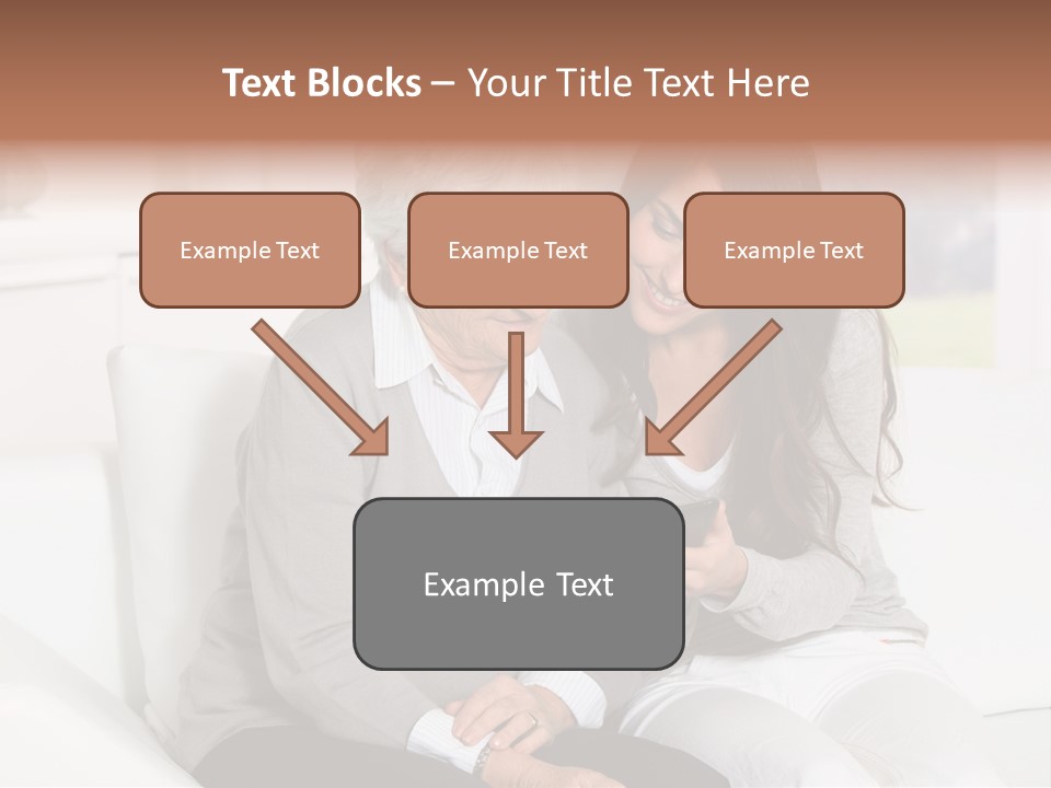 Woman Caucasian Grandma PowerPoint Template
