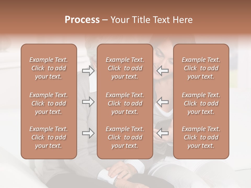 Woman Caucasian Grandma PowerPoint Template