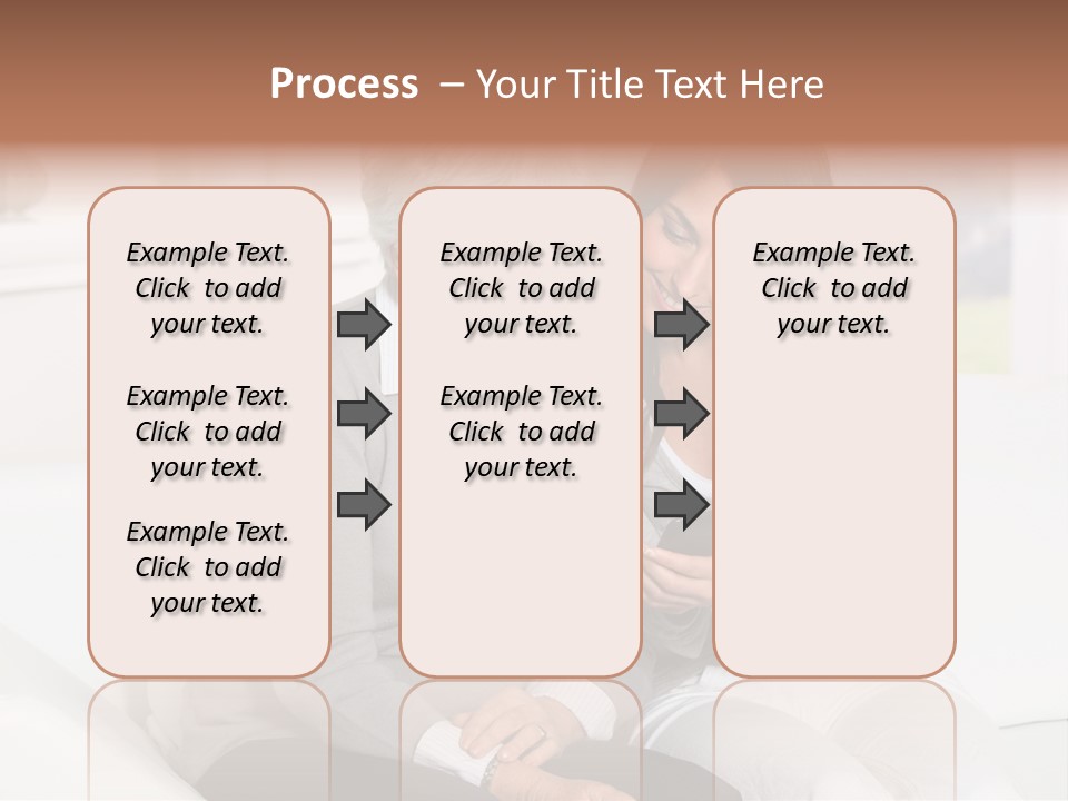 Woman Caucasian Grandma PowerPoint Template