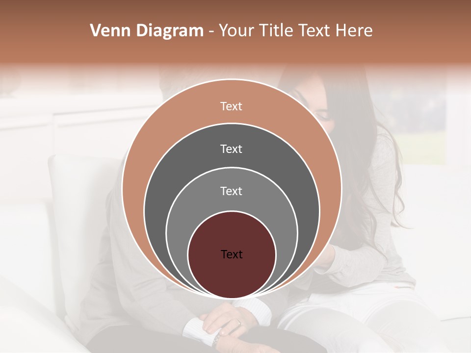 Woman Caucasian Grandma PowerPoint Template