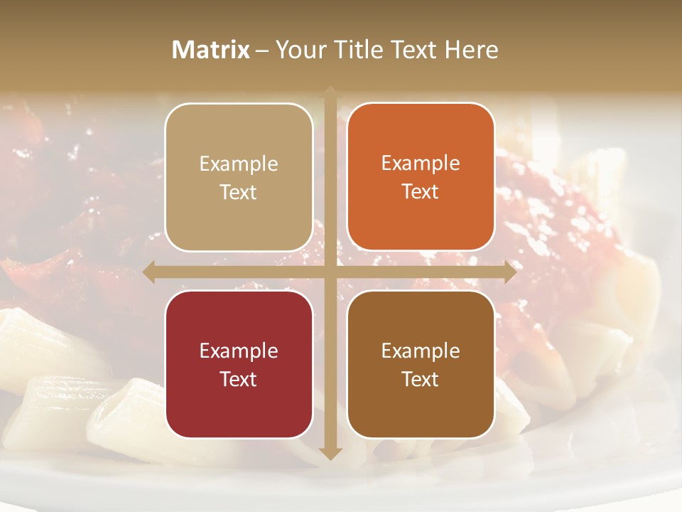 Restaurant Pasta Cuisine PowerPoint Template