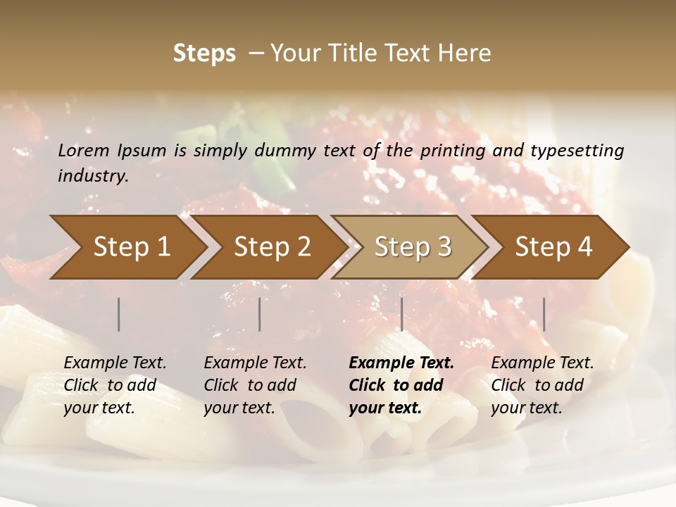 Restaurant Pasta Cuisine PowerPoint Template